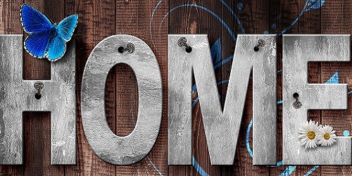 Zuhause und Wohnen Banner